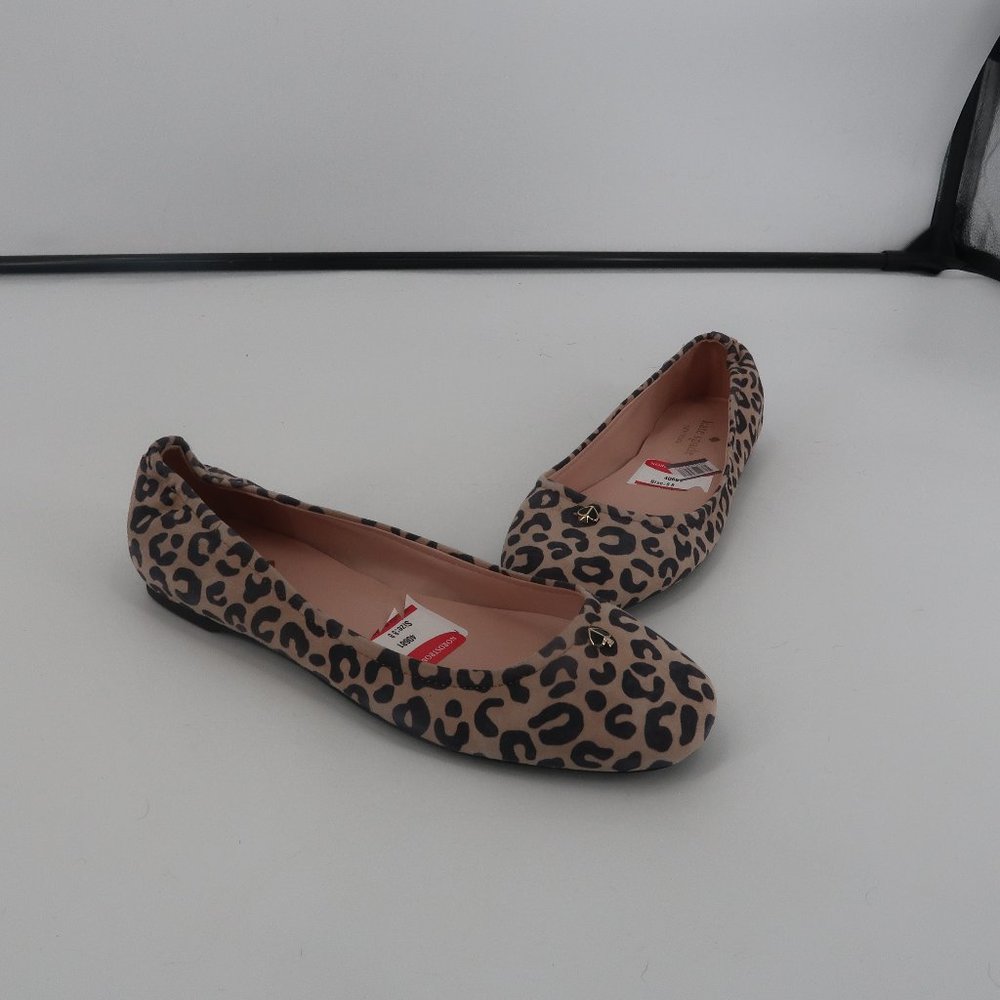 Kate Spade Keaton Flat Leopard Print new with tags Size 8.5